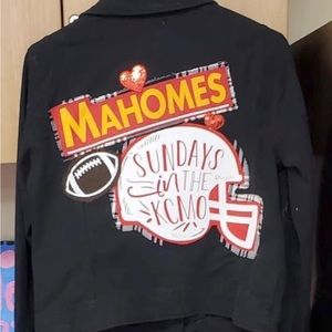 Mahomes One of a Kind Jacket Chiefs Fan❤️💛